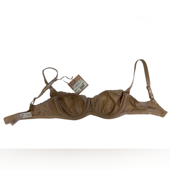 Panache NWT Jasmine Balconnet Caramel Nude Bra Size 34D - Picture 3 of 6
